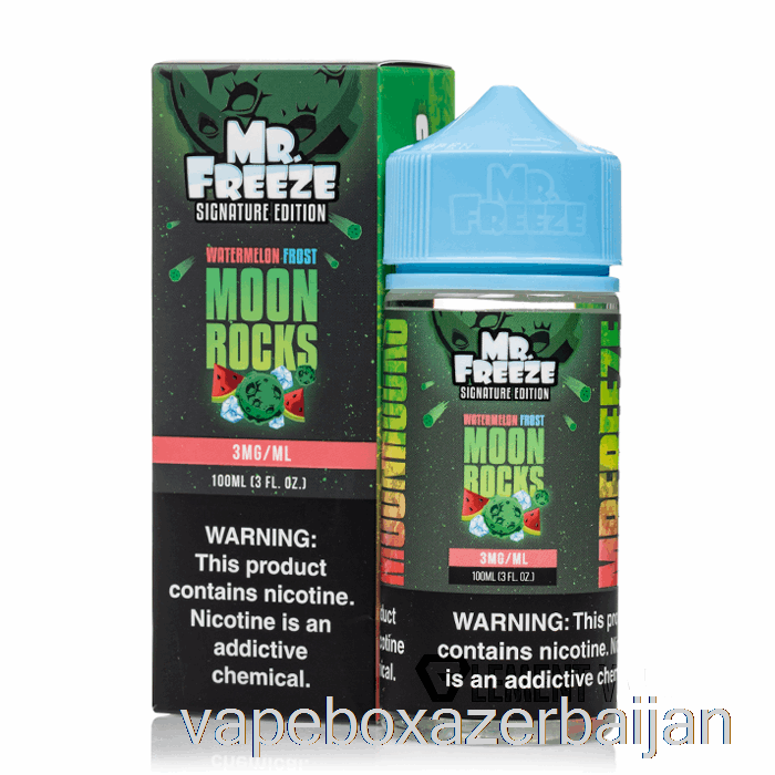 Vape Smoke Moonrocks - Watermelon Frost - Mr Freeze - 100mL 3mg